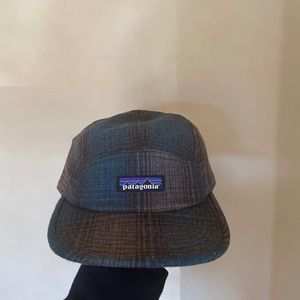 patagonia 5 panel flannel hat